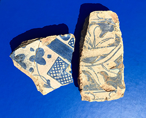 Valencian tile fragments
